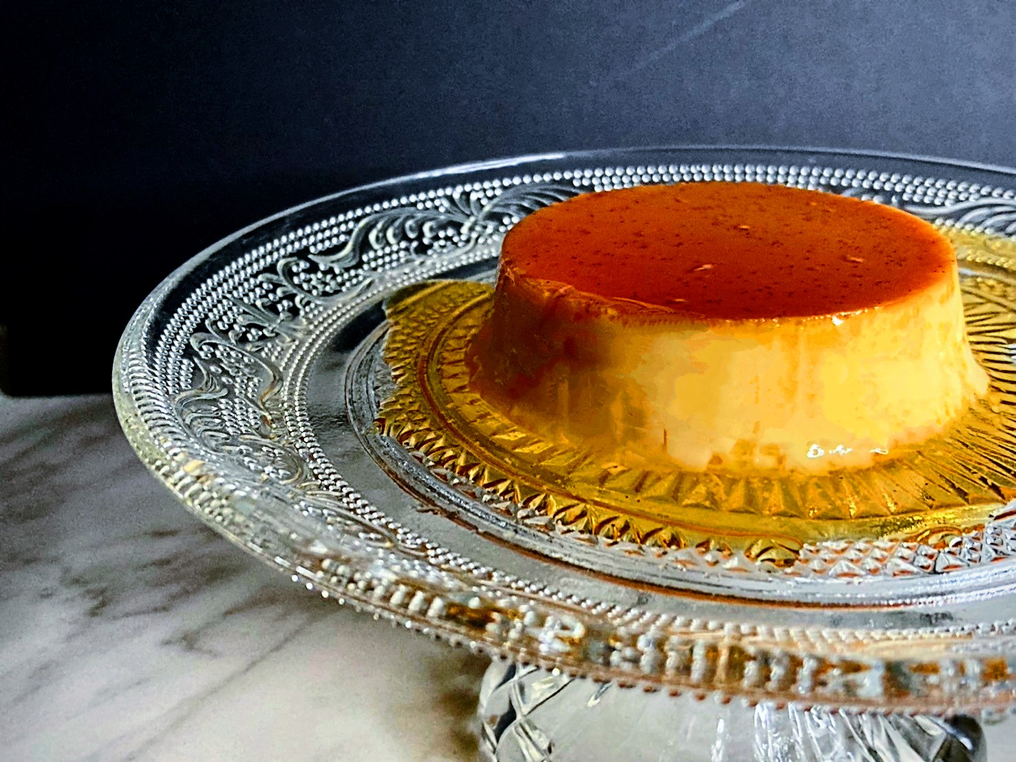 喫茶店風プリン